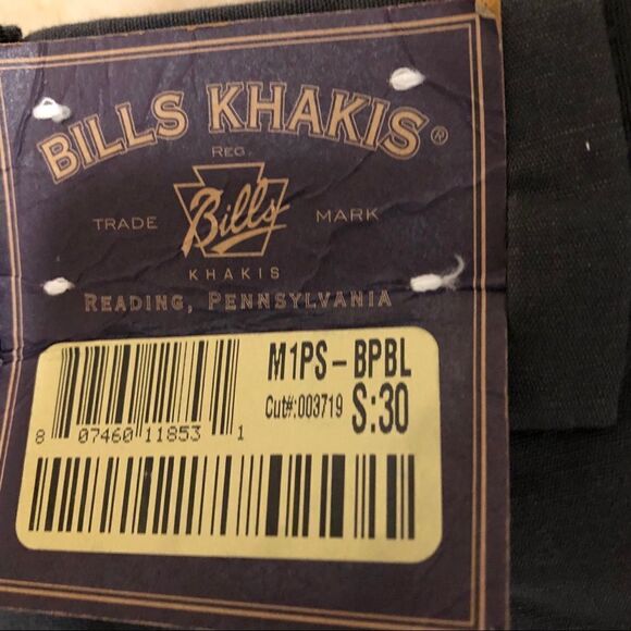 NWT shorts size 30 Bills Khakis - Picture 3 of 6